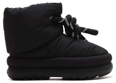 Pre-owned Ugg Classic Maxi Short Boot (women's) Sneakers In Black