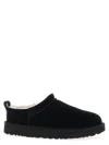 Ugg Low-cut Slip-on Boots With Plush Shearling Lining In Black
