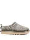 Ugg Classic Micro Biarritz Flat Mules In Green