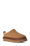 Ugg Camel Suede Classic Micro Biarritz Slippers In Brown