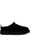 Ugg Low-cut Slip-on Boots With Plush Shearling Lining In Black