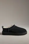 Ugg Classic Micro Water-repellent Suede Platform Ankle Boots In Black