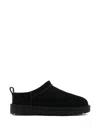 Ugg Classic Micro Stiefel Aus Kalbswildleder In Black