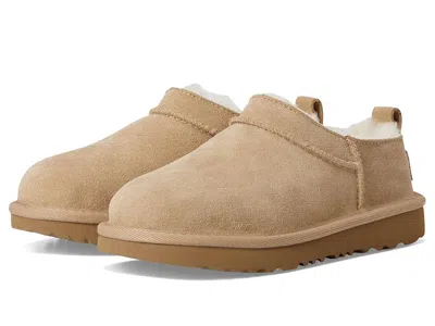Ugg Classic Micro (little Kid/big Kid) Kids Shoes Sand : 5 Big Kid M, Suede