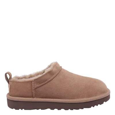 Ugg Classic Micro Mules In Brown