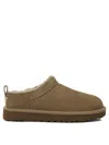 Ugg "classic Micro" Pull On Ankle Boots In Brown
