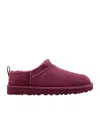 Ugg Micro Suede Short Boot Slippers Round Toe In Pink