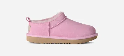 Ugg Classic Micro Suede Sheepskin Boots In Pink
