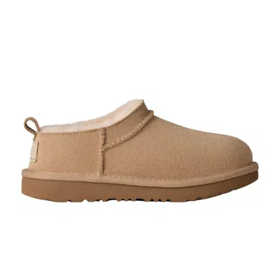 Pre-owned Ugg Classic Micro Slipper Kids 'chestnut' | Brown | Kid's Size 10