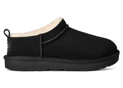 Pre-owned Ugg Classic Micro Slipper (kids) Sneakers In Black