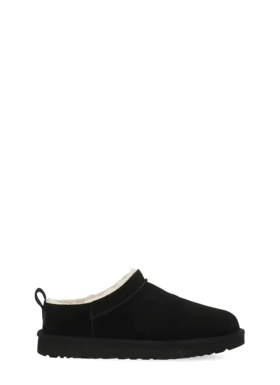Ugg Classic Micro Suede Sheepskin Boots In Black