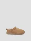 Ugg Classic Micro Stained Leather Mini Boots In Chestnut
