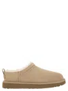 Ugg Short Suede Ankle Boots With Shearling Lining And Pull Tab In Multi