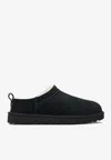 Ugg Low-cut Slip-on Boots With Plush Shearling Lining In Black