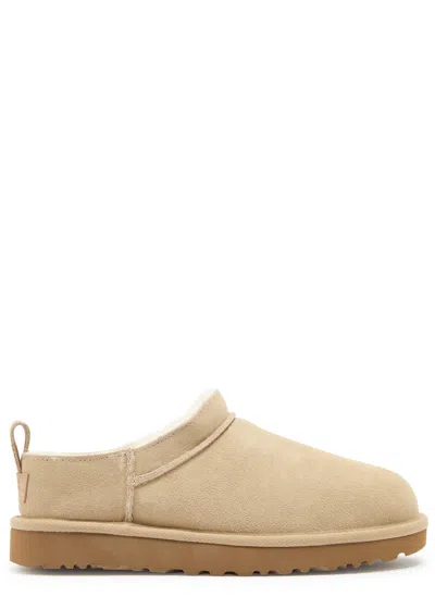 Ugg Classic Micro Suede Ankle Boots In Brown