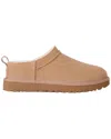 Ugg Classic Micro Suede Sheepskin Boots In Brown