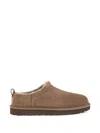 Ugg Classic Micro Suede Sheepskin Boots In Brown