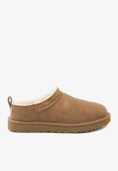 UGG CLASSIC MICRO SUEDE BOOTS