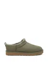 Ugg Burnt Olive Classic Micro Ankle Boots In Green
