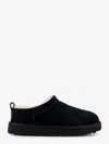 Ugg Micro Slippers With Flat Platform Sole In Black