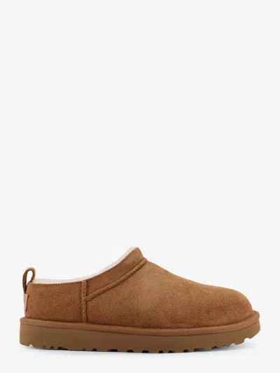 Ugg Classic Micro Suede Slip-on In Brown
