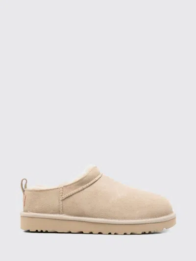 Ugg Classic Micro Water-repellent Suede Platform Ankle Boots In Neutral