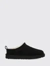 Ugg Classic Micro Water-repellent Suede Platform Ankle Boots In Black