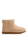 Ugg Classic Mini Ankle Boots In Neutral