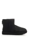 Shop Ugg Classic Mini Ankle Boots In Black