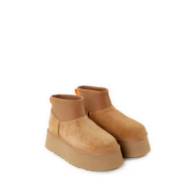 Ugg Classic Mini Ankle Boots In Brown