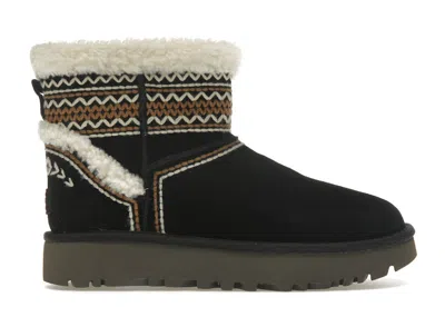 Pre-owned Ugg Classic Mini Atherson Boot (women's) Sneakers In Black