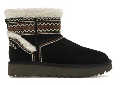 Pre-owned Ugg Classic Mini Atherson Boot (women's) Sneakers In Black