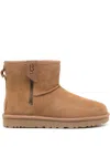 Ugg Classic Mini Bailey Zip Boots In Brown