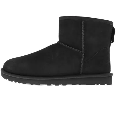 UGG UGG CLASSIC MINI BOOTS BLACK