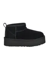Ugg Classic Ultra Mini Platform Boots In Black