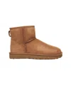 Ugg Ankle Boots With Soft Sheepskin Upper In Brown
