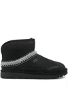 Ugg Classic Mini Crescent Boots In Black