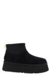 Ugg Classic Mini Dipper Ankle Boots In Black