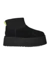 Ugg Classic Mini Dipper Black Boot In Black