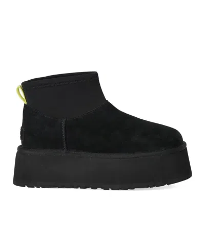UGG UGG CLASSIC MINI DIPPER BLACK BOOT