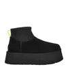 Ugg Mini Platform Ankle Boots In Black