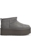 Ugg Classic Mini Dipper Boots In Gray