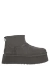 Ugg Classic Mini Dipper Boots In Gray
