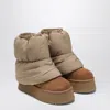UGG UGG CLASSIC MINI DIPPER CHESTNUT ANKLE BOOT