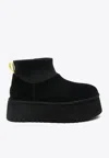 Ugg Classic Mini Dipper Flatform Snow Boots In Black