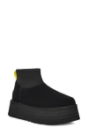 Ugg ® Classic Mini Dipper Platform Boot In Blk