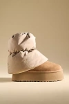 Ugg Classic Mini Dipper Puffer Classic Boots In Beige