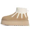 Ugg Classic Mini Dipper Sunwave Boot 'mustard Seed'