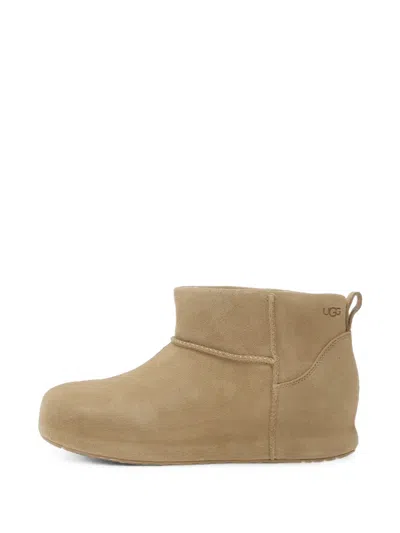 Ugg Classic Mini Enwrap Ankle Boots In Brown