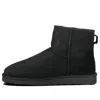 Ugg Classic Mini Fleece Lined Snow Boots Black